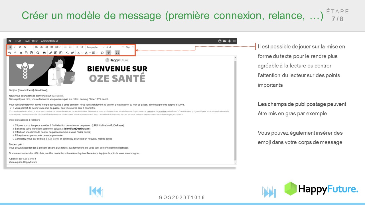 message de relance professionnel
